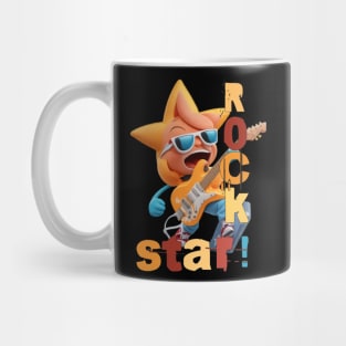 Rock Star With Guitar Mug